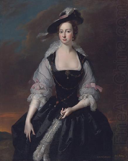Thomas Hudson wife of William Courtenay china oil painting image